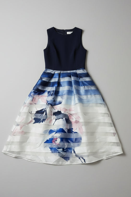 Coast -blue stripe - size 8
