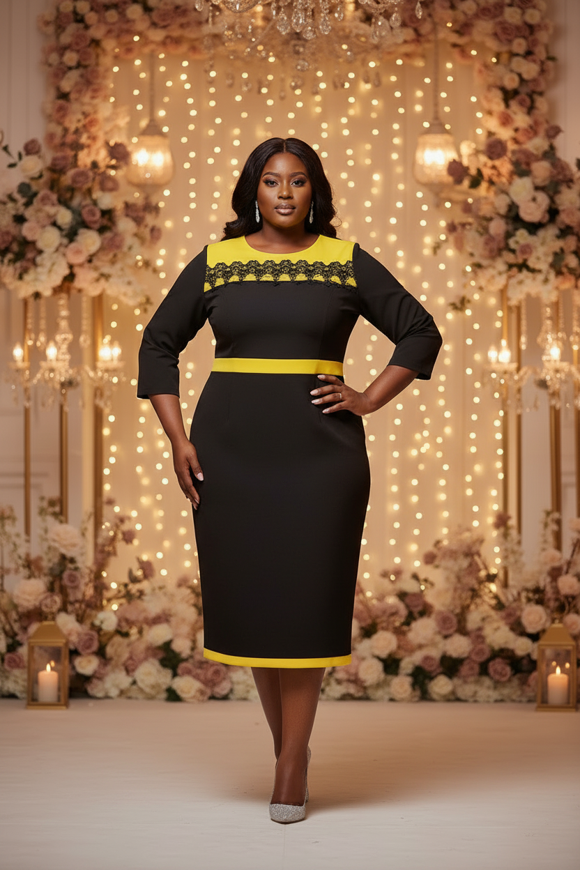Noir Soleil Dress