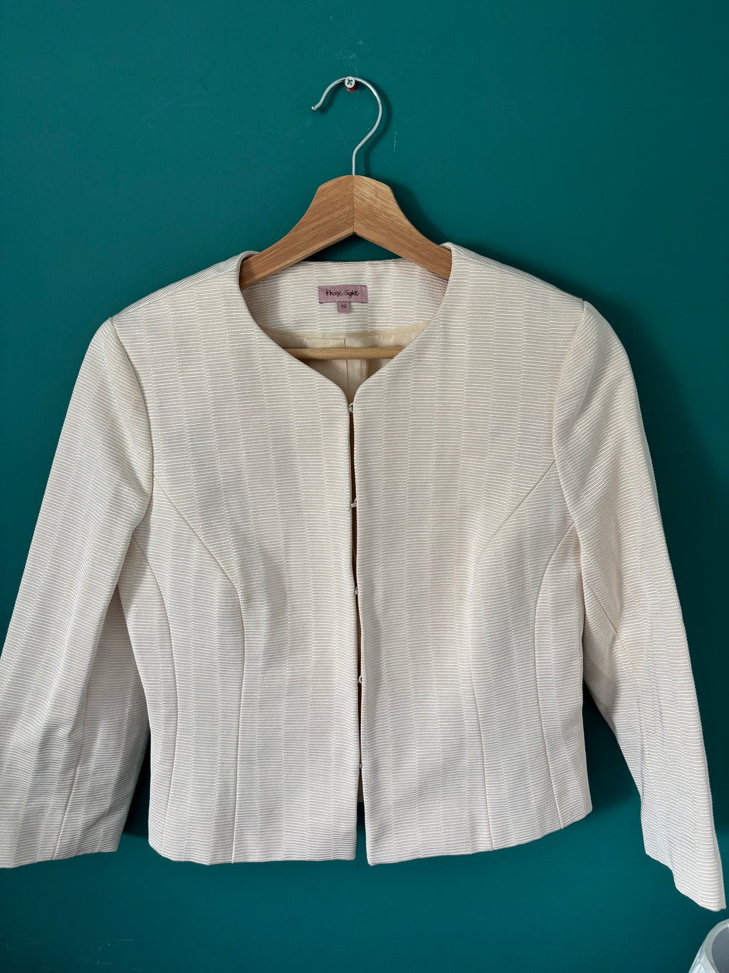 Jacket - Phase Eight - cream -  Size 10
