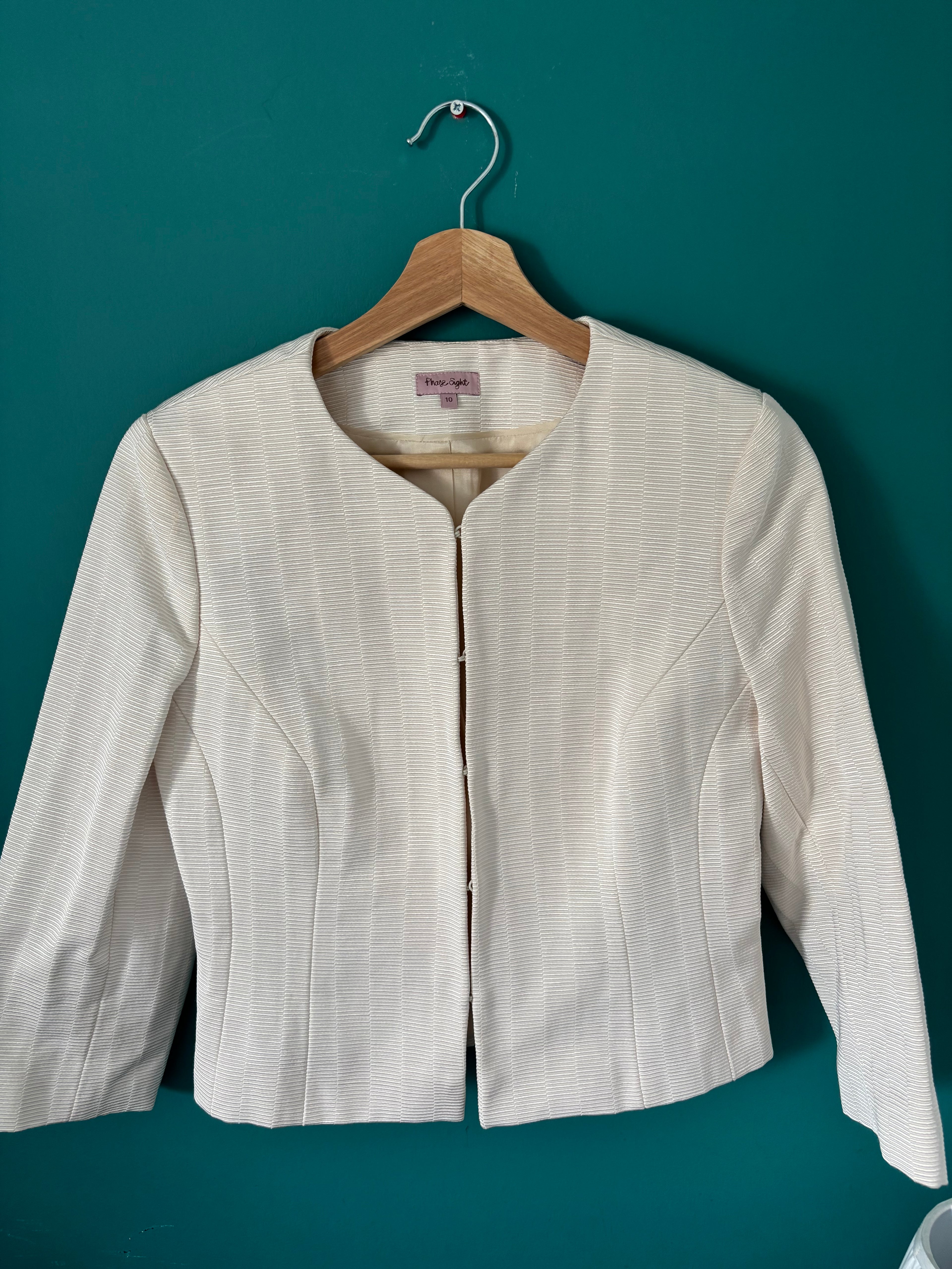 Jacket - Phase Eight - cream -  Size 10