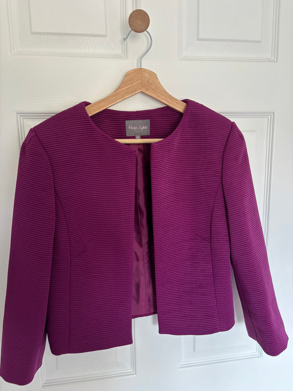 Phase Eight - purple jacket -  Size 12