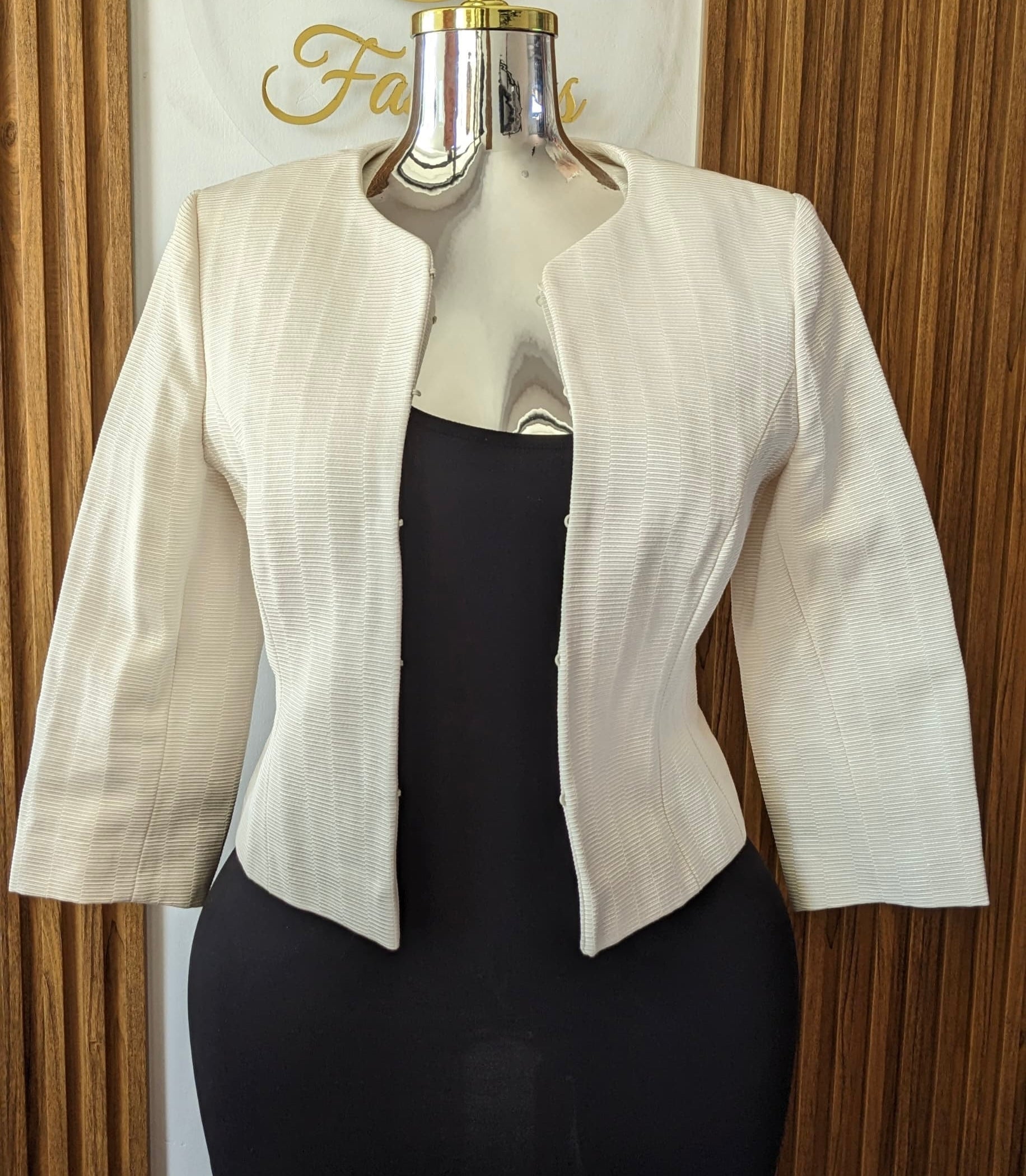 Jacket - Phase Eight - cream -  Size 10