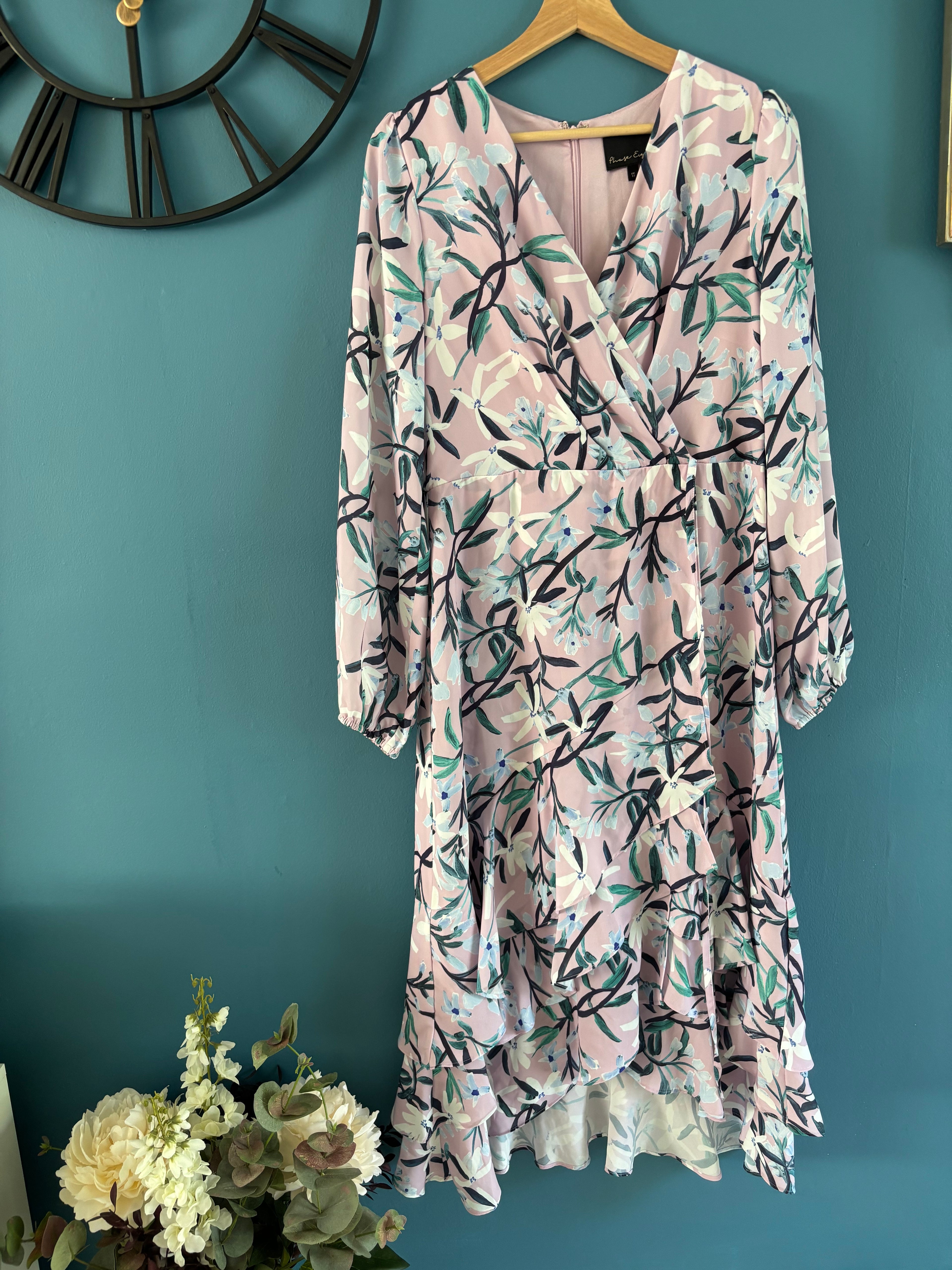 Phase Eight -Pink Floral - Size 12