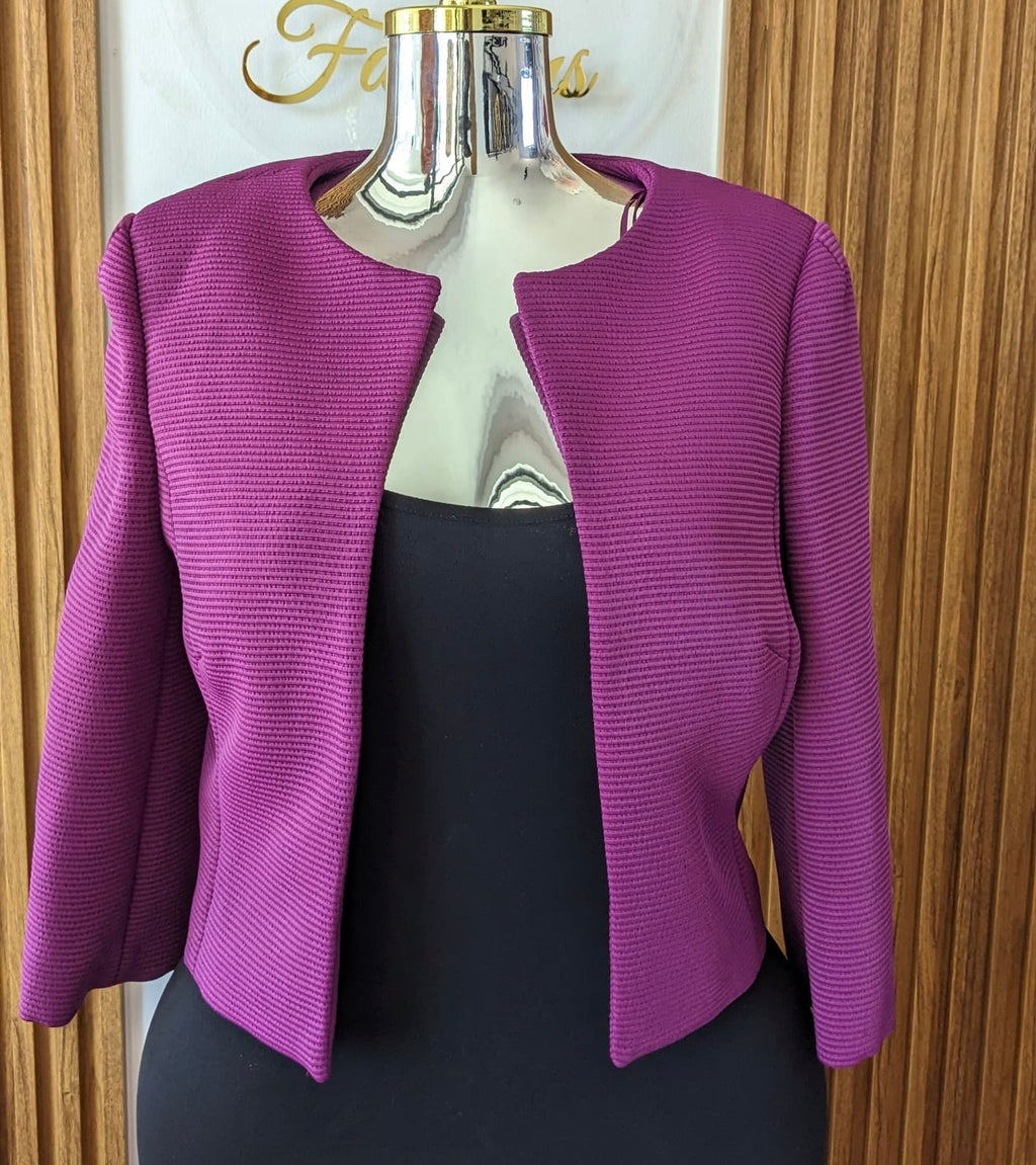 Phase Eight - purple jacket -  Size 12