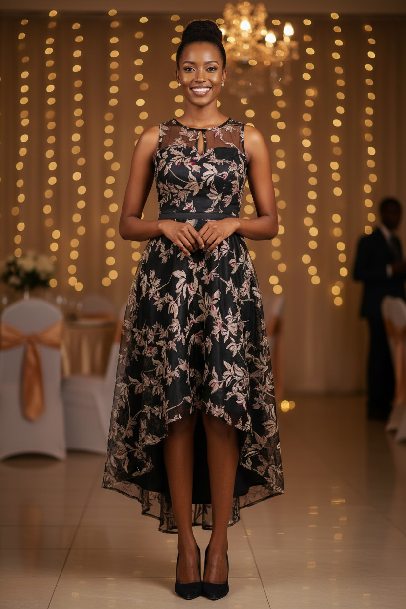 Coast Black Floral Redo - Party