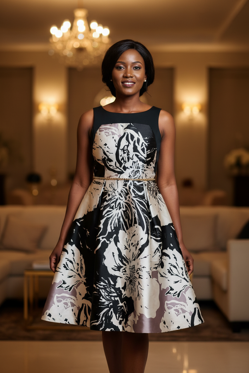 Coast Patterned Size 12 - Party Professional