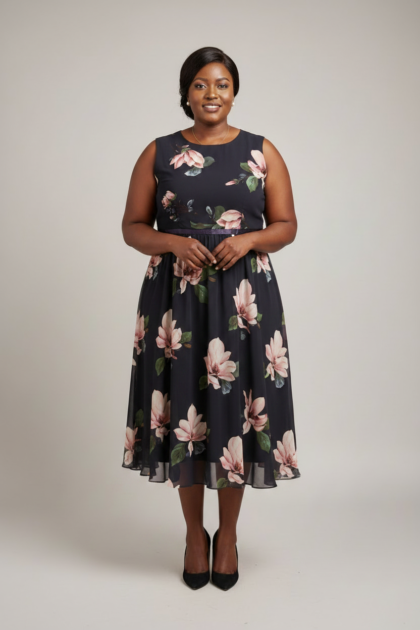 Hobbs Navy Floral - Professional 1