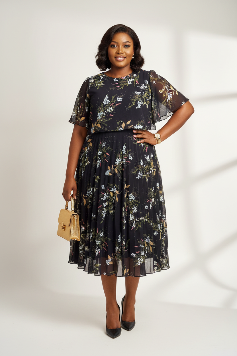 Hobbs Navy Floral - Professional 2