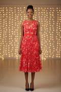 Hobbs Red Floral - Party