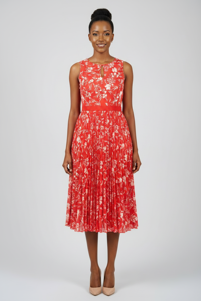 Hobbs Red Floral - Professional 1
