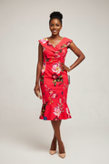 Kate Cooper Red Floral Size 10 - Professional 2